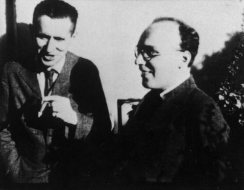 Kurt Weill y Bertolt Brecht.