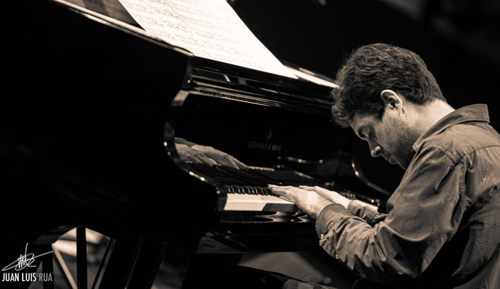 El pianista Yago Vázquez.
