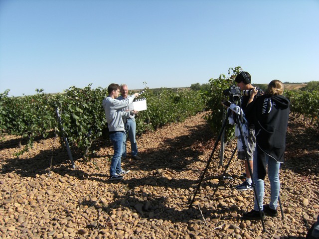 Rodaje de "Mi Valle" en Gordoncillo.