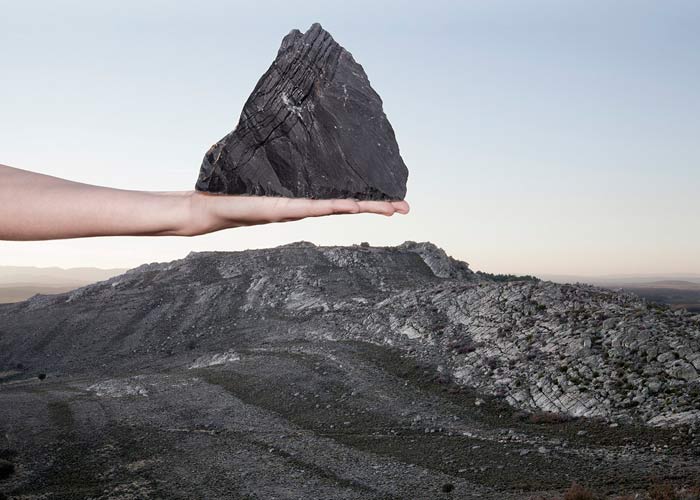 Antonio Guerra. "Ver de acción". Tintas pigmentadas sobre papel fotográfico.