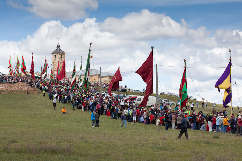 Pendones en Castrotierra, una imagen del documental.