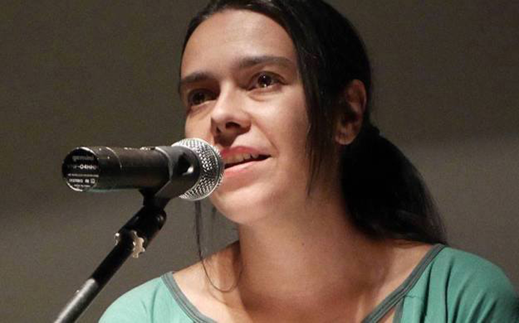 La poeta madrileña Ana Gorría.