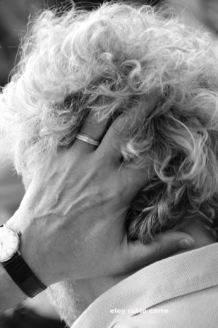 Julio Llamazares. © Fotografía: Eloy Rubio Carro.