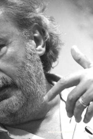 Julio Llamazares. © Fotografía: Eloy Rubio Carro.