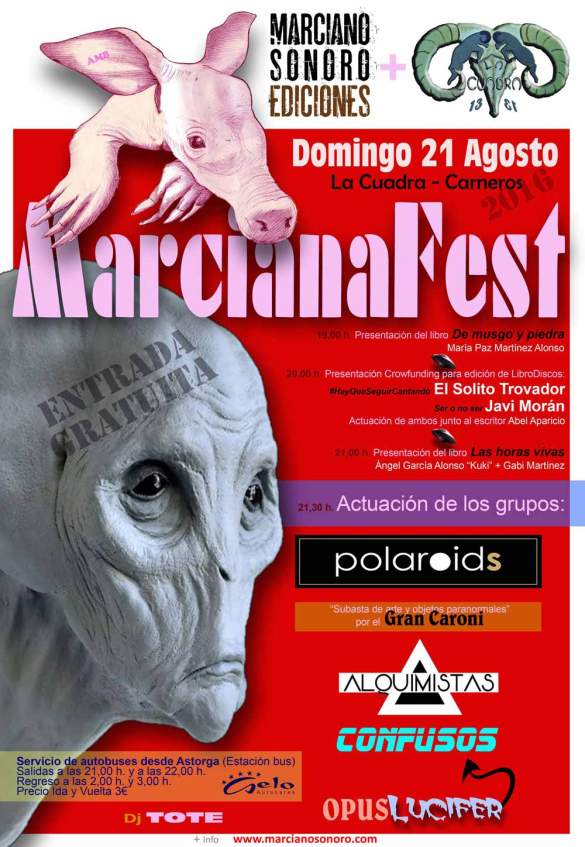 El cartel MarcianaFest 2016.