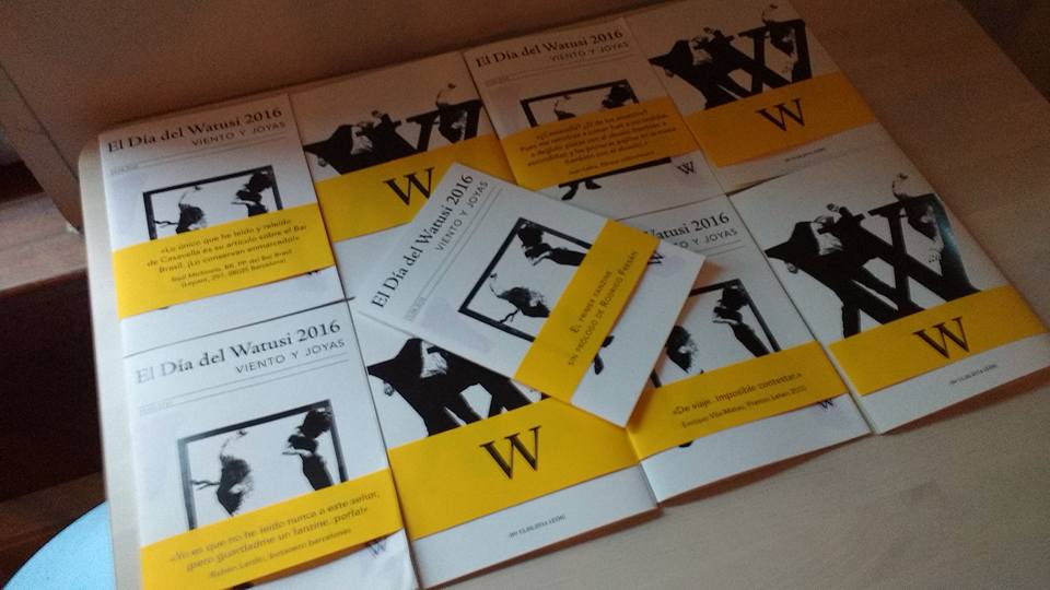 Fanzines de "El día del Watusi 2016".