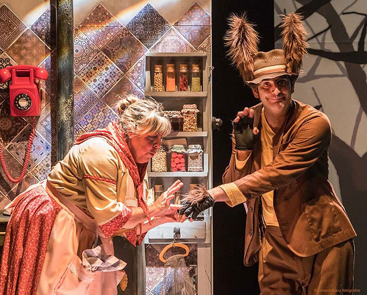 "Caperucita", de la compañía Teloncillo. © Fotografía: Gerardo Sanz.