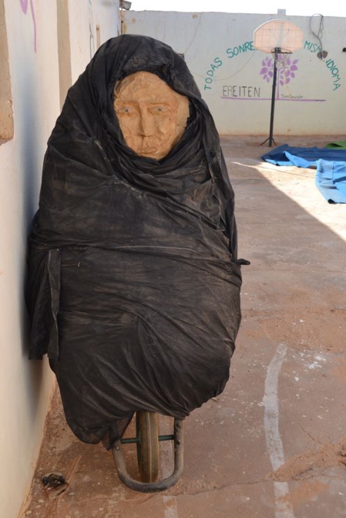 Sencillez y profundidad en una obra de ARTifariti 2015. Fotografía: Antonio Muñoz.