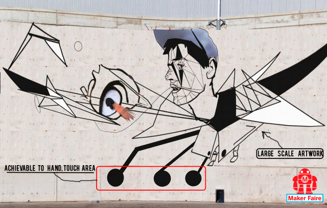 Propuesta de graffiti para una fachada.