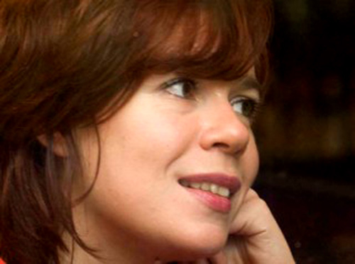 La poeta gallega María do Cebreiro.