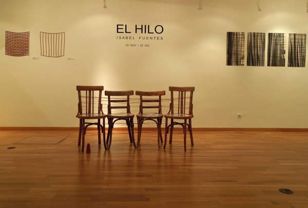 "El Hilo". Exposición de Isabel Fuentes. © Fotografía: CEARCAL.