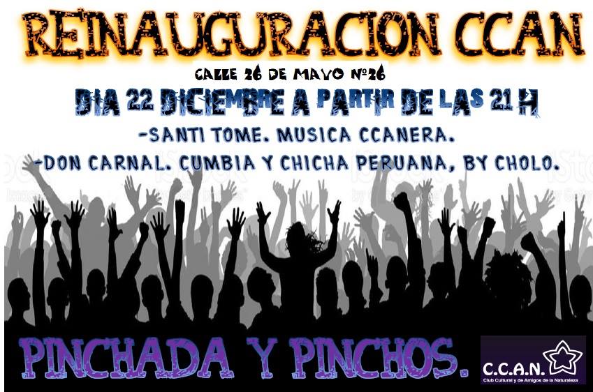 Reinauguración del CCAN.