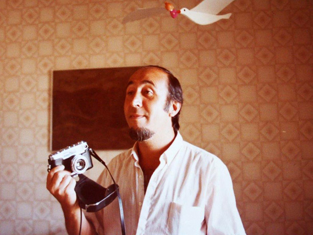 Jular en Tenerife, en 1983, en casa de Mar Astiárraga y Avelino Fierro.