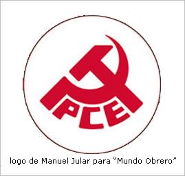 Logo de Manuel Jular para "Mundo Obrero".