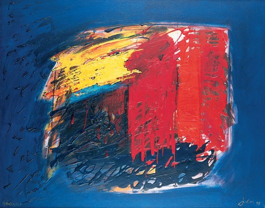 "Génesis", una obra de Manuel Jular de 1998.