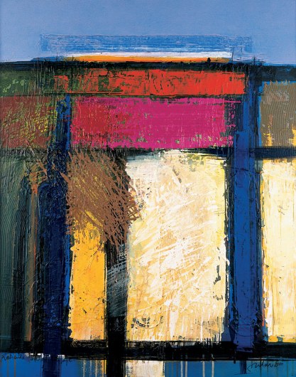 © Manuel Jular. Pintura de la serie "Conversaciones con Shostakovich".