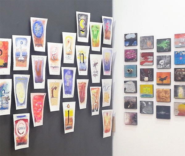 Exposición “Al pie de la letra”, de Rafa Casas, en Espacio_E.