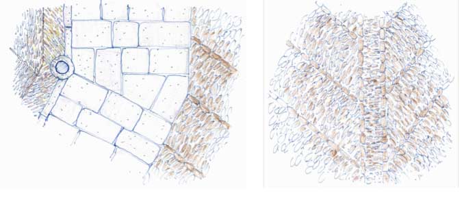 Detalles de la solución de pavimentos. Fuente: Ayuntamiento de León.