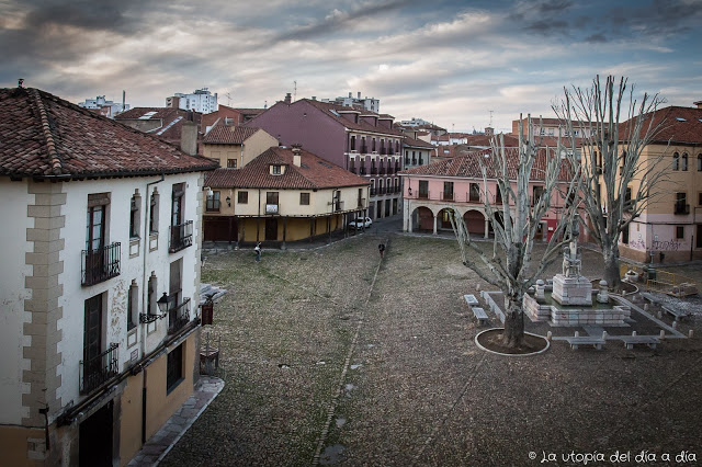 Plaza del Grano en León. Foto: La utopía del día a día.