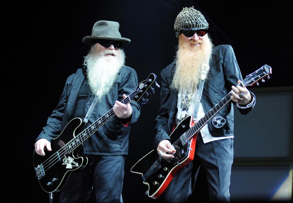 Los barbudos más famosos del rock%2c Beard y Hill de ZZ Top%2c acutaron durante meses en Usa como si fueran los británicos The Zombies incluso un año después de que éstos se separaran.jpg
