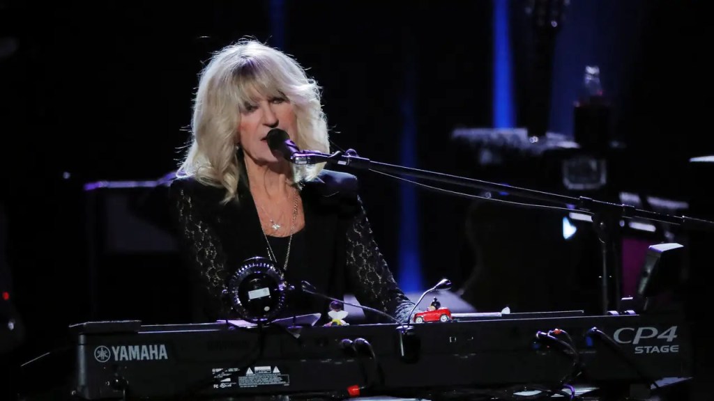 Christine McVie, cantante, pianista y brillante compositora. 